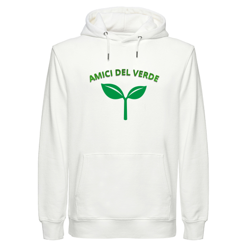 Felpa Cappuccio Unisex Canapa