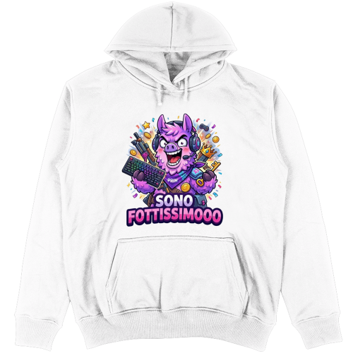 Felpa Unisex con Cappuccio
