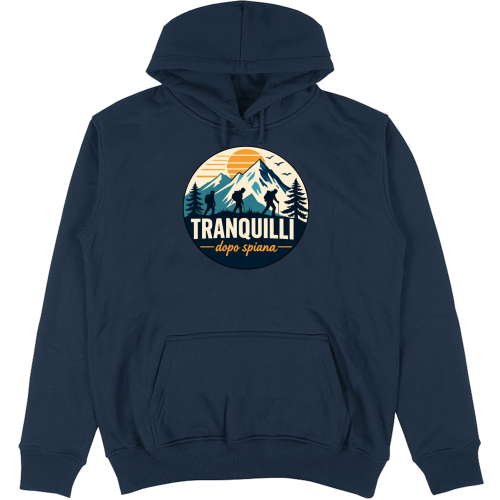 Felpa Unisex con Cappuccio