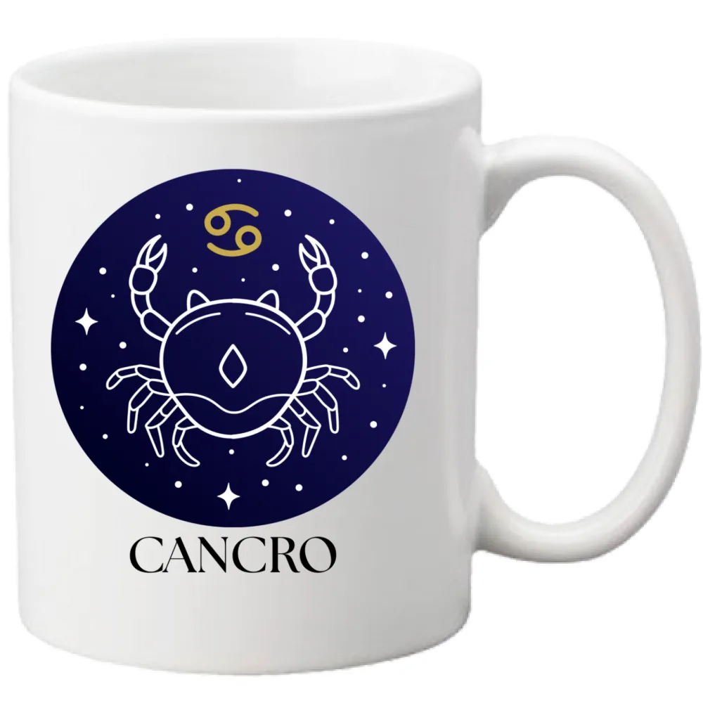 Tazza Cancro - Mug in Ceramica Segno Zodiacale