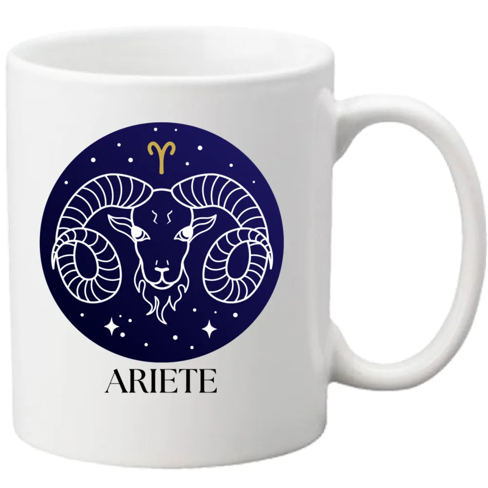 Tazza Ariete - Mug in Ceramica Segno Zodiacale
