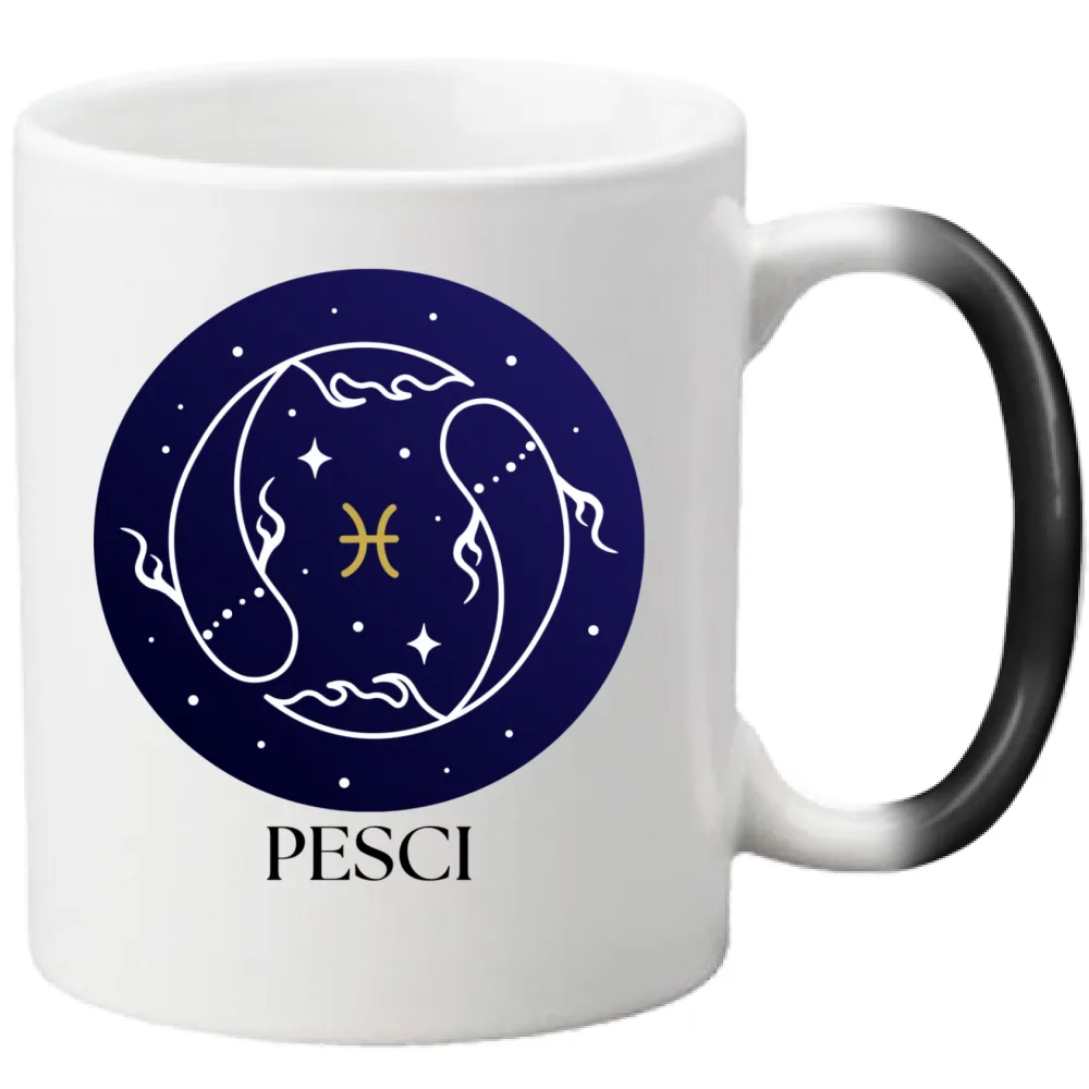 Tazza Pesci - Mug in Ceramica Segno Zodiacale