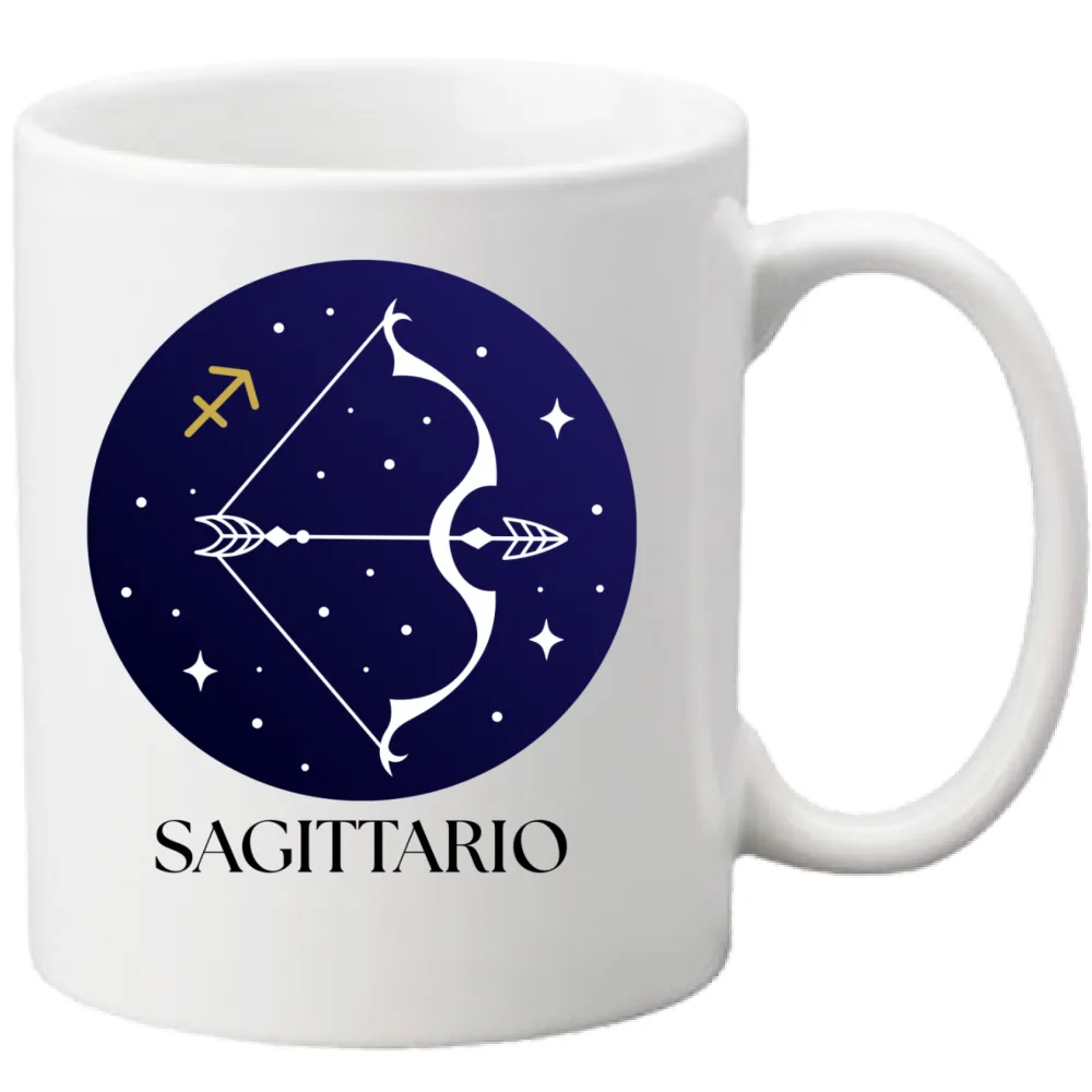 Tazza Sagittario - Mug in Ceramica Segno Zodiacale