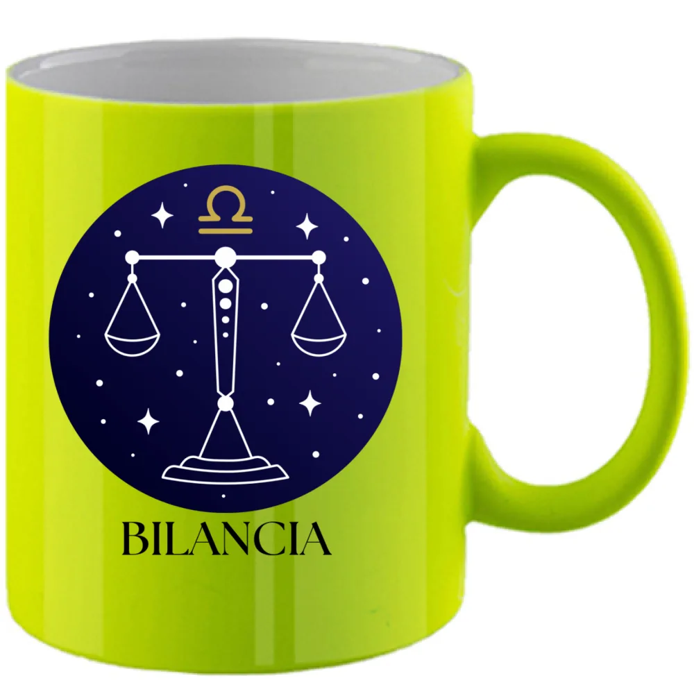 Tazza Bilancia - Mug in Ceramica Segno Zodiacale