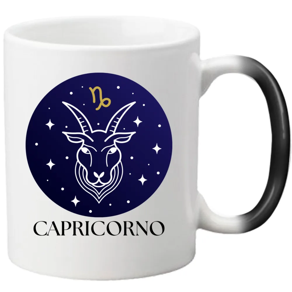 Tazza Capricorno - Mug in Ceramica Segno Zodiacale