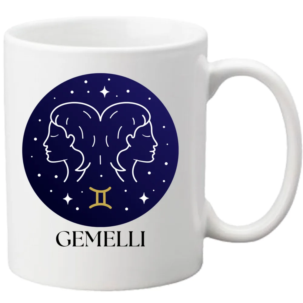 Tazza Gemelli - Mug in Ceramica Segno Zodiacale