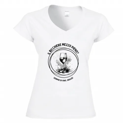 T-Shirt Donna Scollo V