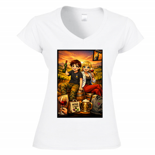 T-Shirt Donna Scollo V