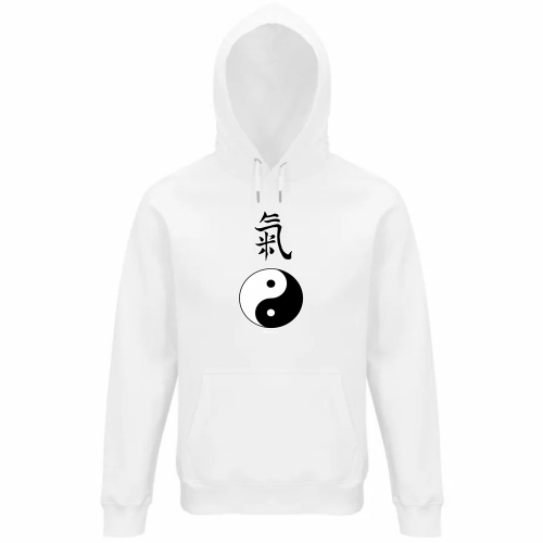 Felpa Organica Unisex Cappuccio