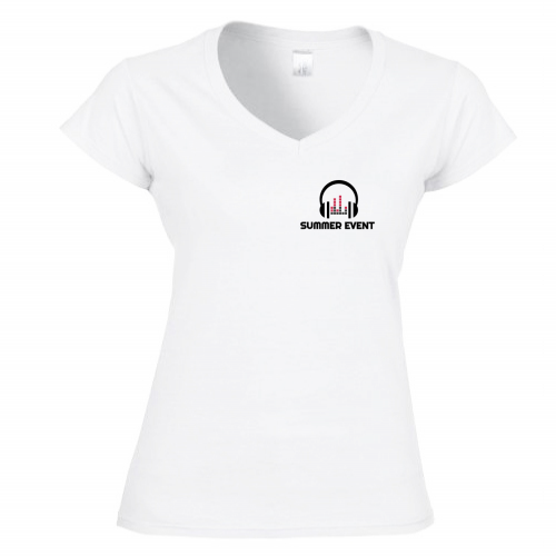 T-Shirt Donna Scollo V