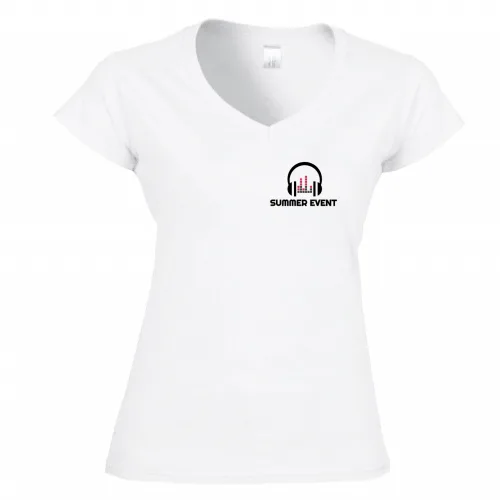 T-Shirt Donna Scollo V