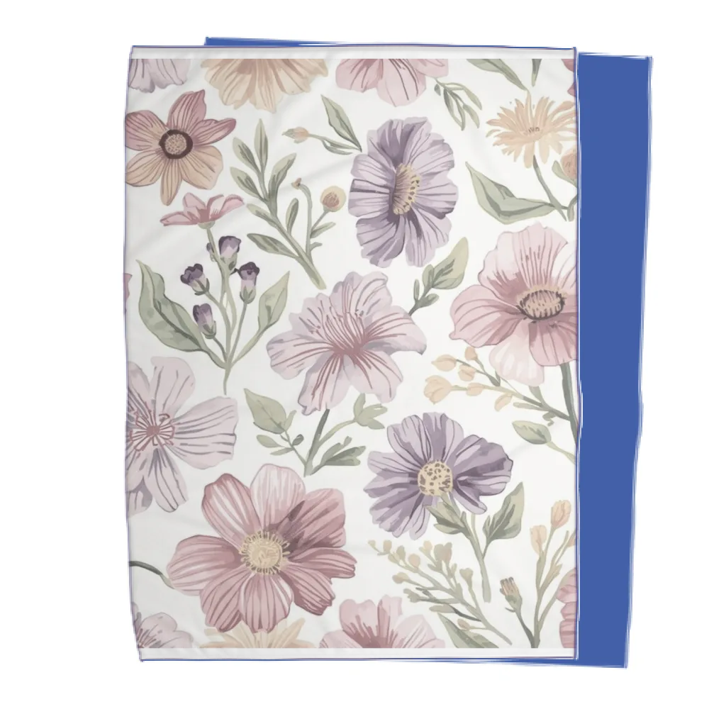Coperta matrimoniale fiori