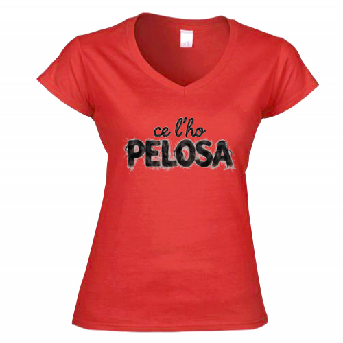 T-Shirt Donna Scollo V