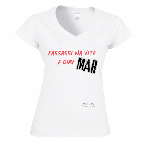 T-Shirt Donna Scollo V