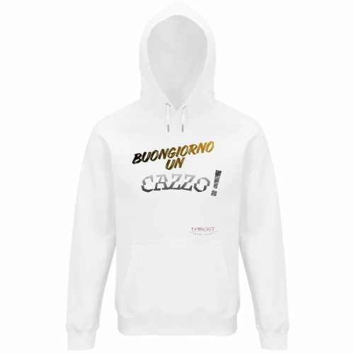 Felpa Organica Unisex Cappuccio