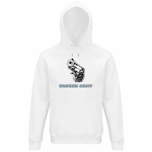 Felpa Organica Unisex Cappuccio