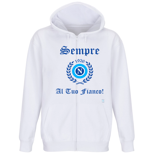 Felpa Premium Cappuccio Zip