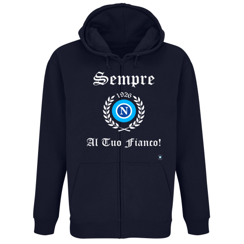 Felpa Premium Cappuccio Zip