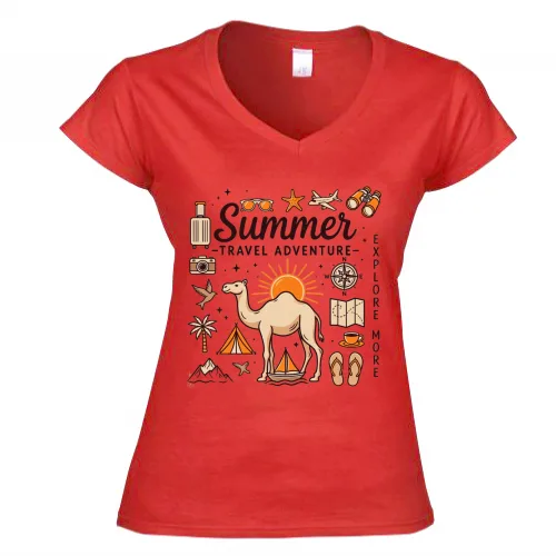 T-Shirt Donna Scollo V