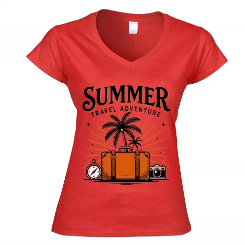 T-Shirt Donna Scollo V