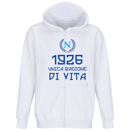 Felpa Premium Cappuccio Zip