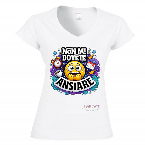 T-Shirt Donna Scollo V