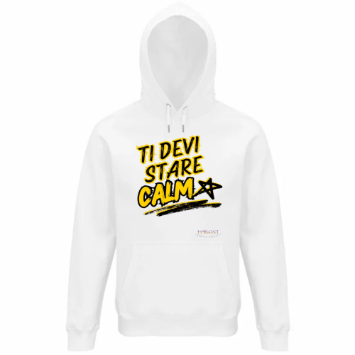 Felpa Organica Unisex Cappuccio