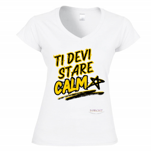 T-Shirt Donna Scollo V