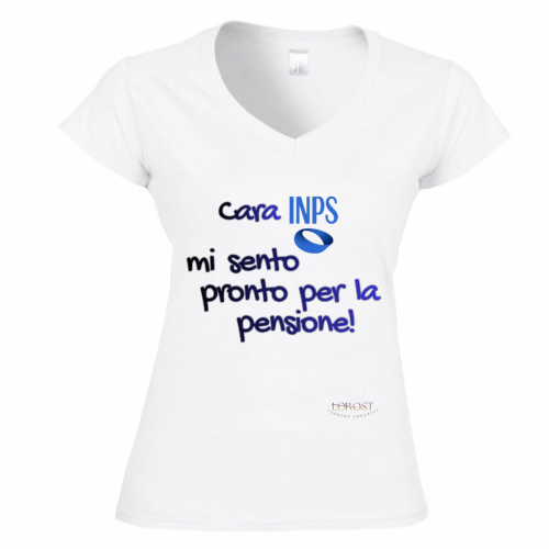 T-Shirt Donna Scollo V