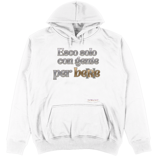 Felpa Unisex con Cappuccio