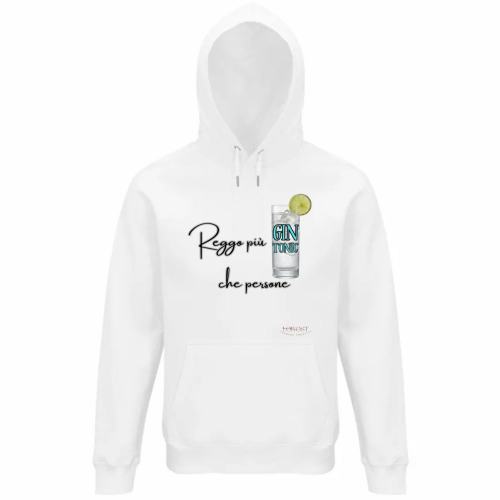 Felpa Organica Unisex Cappuccio