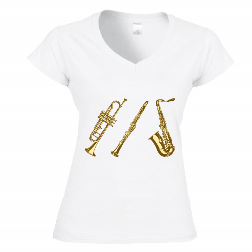 T-Shirt Donna Scollo V