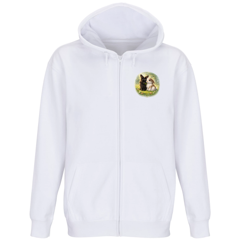 Felpa Premium Cappuccio Zip