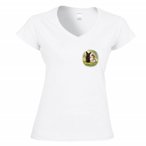 T-Shirt Donna Scollo V