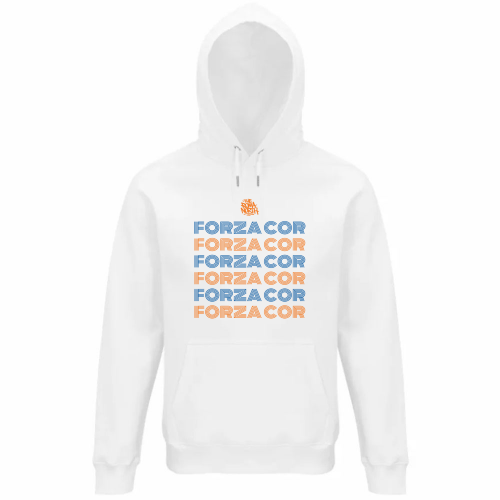 Felpa Organica Unisex Cappuccio