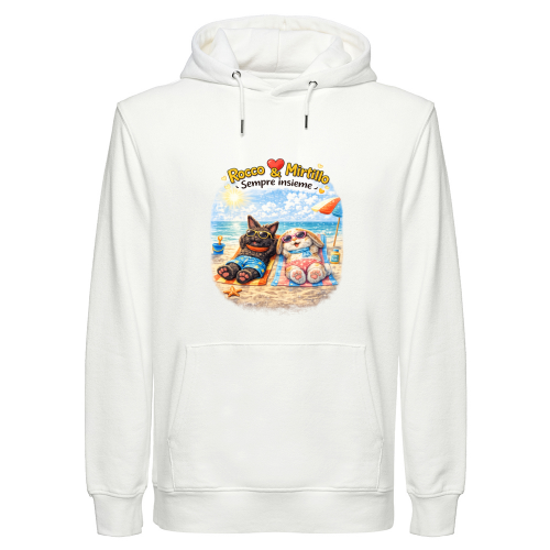 Felpa Cappuccio Unisex Canapa