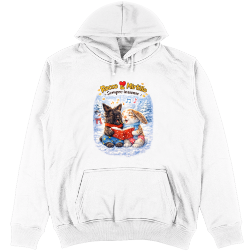 Felpa Unisex con Cappuccio