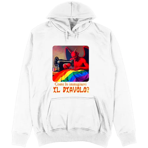 Felpa Unisex con Cappuccio