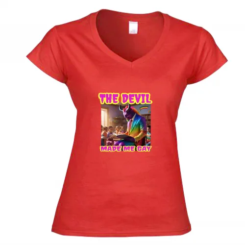 T-Shirt Donna Scollo V