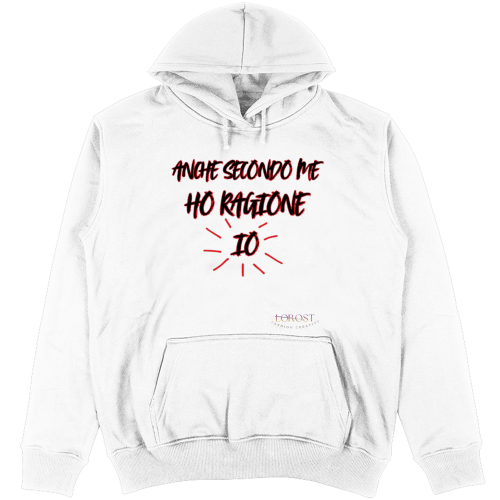 Felpa Unisex con Cappuccio