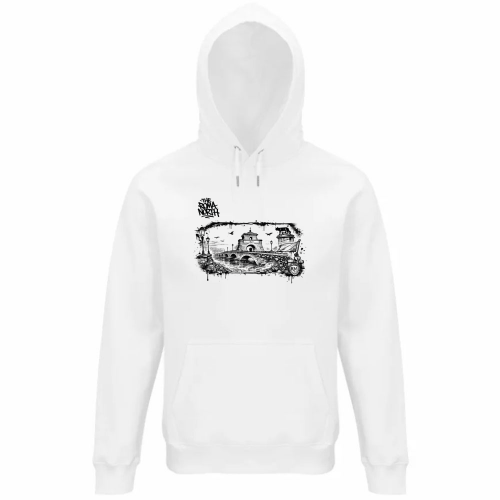 Felpa Organica Unisex Cappuccio