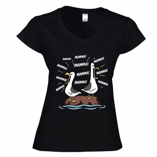 T-Shirt Donna Scollo V