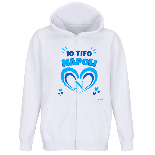 Felpa Premium Cappuccio Zip