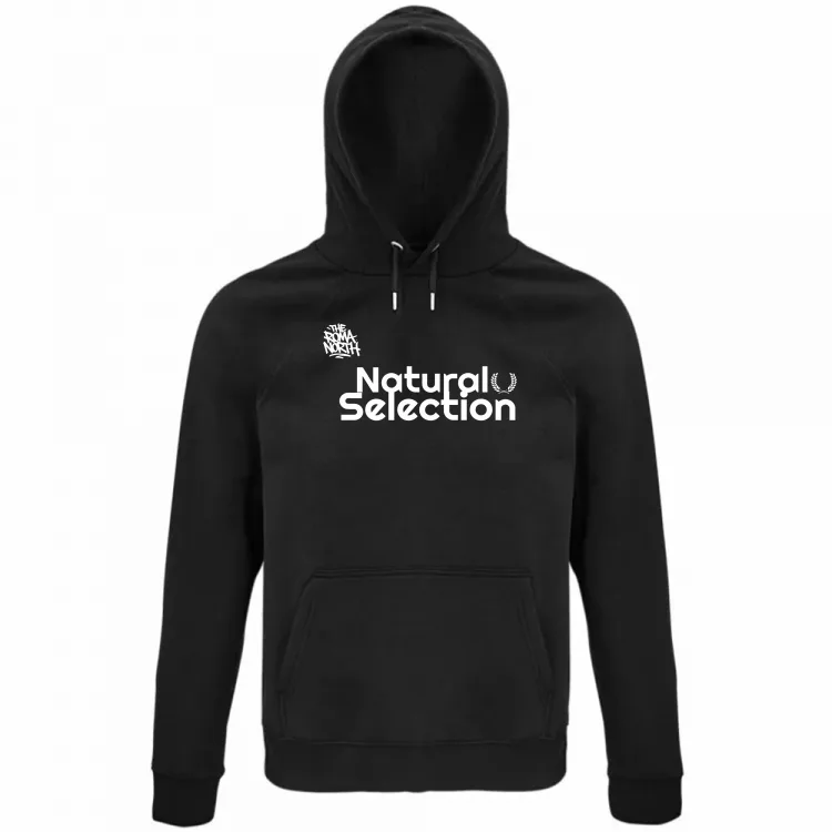 Felpa Organica Unisex Cappuccio - Black edition 27