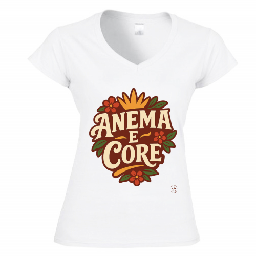 T-Shirt Donna Scollo V