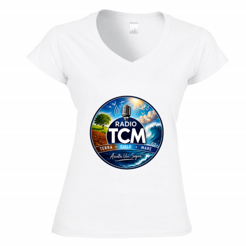 T-Shirt Donna Scollo V