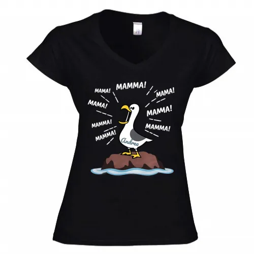 T-Shirt Donna Scollo V