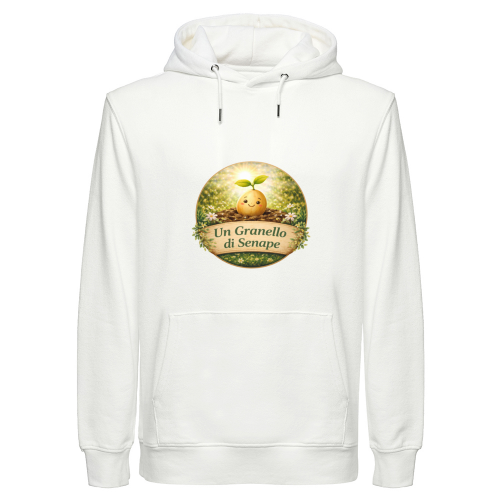 Felpa Cappuccio Unisex Canapa