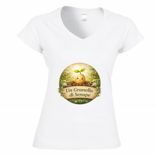 T-Shirt Donna Scollo V