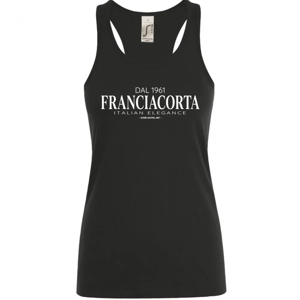 Tank Top Donna 1961 Franciacorta Italian Elegance 